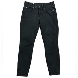 Gap Women’s Curvy True Skinny Mid Rise Jeans - Black - Size 27 petite / 4 petite